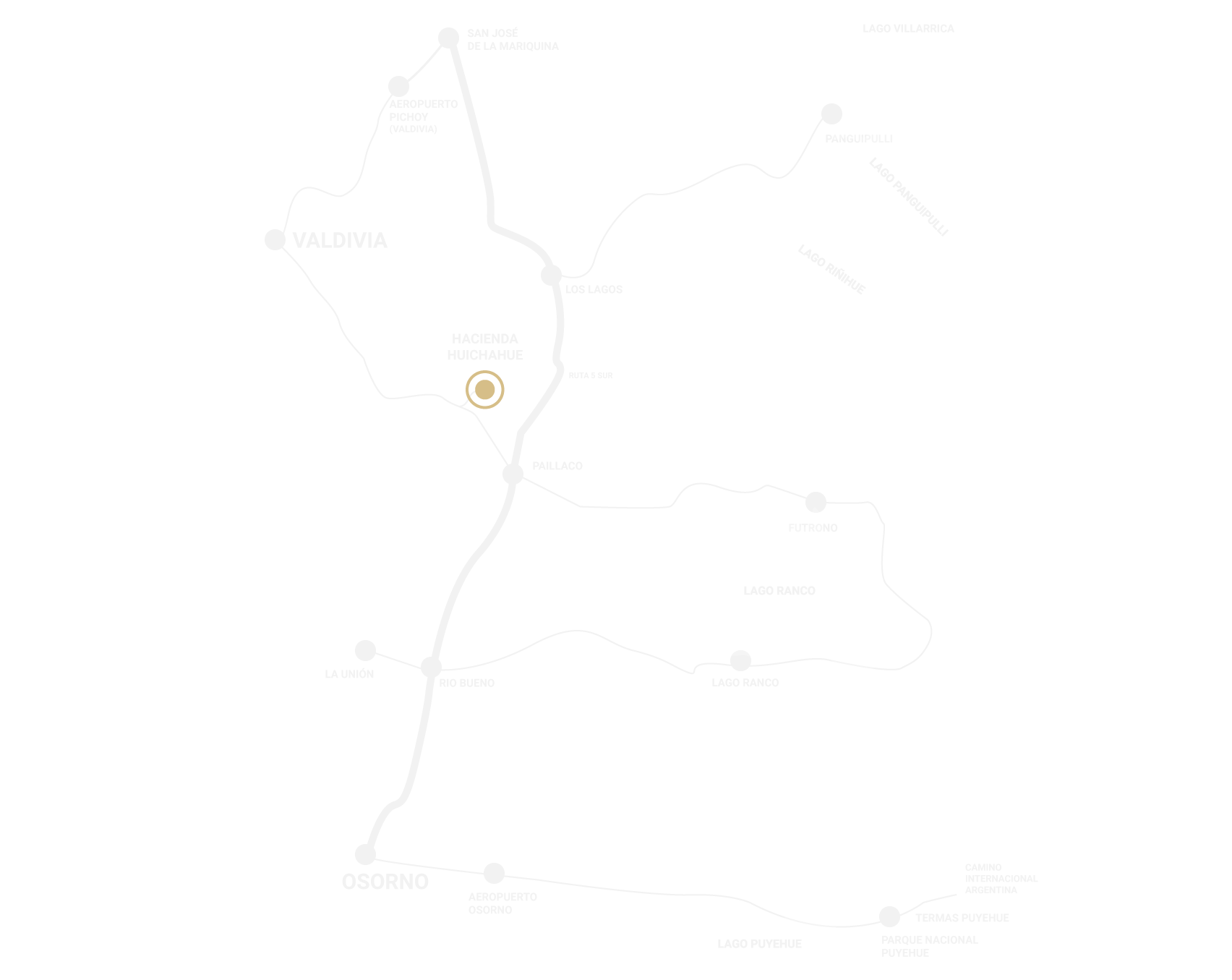 Mapa Ubicación Hacienda Huichahue